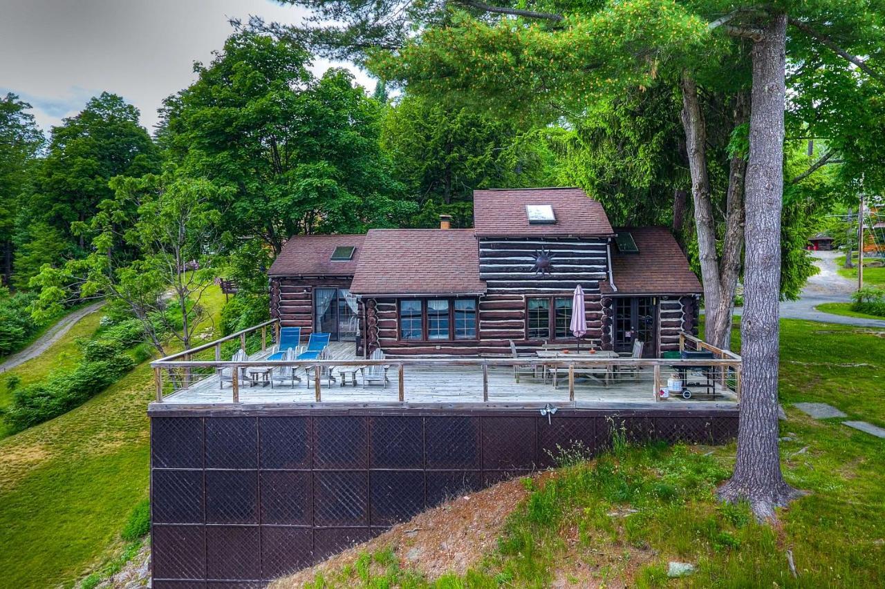 Waterfront Lake George Cabin Walk To Water Exterior foto